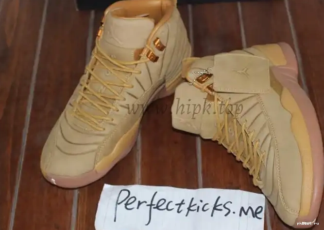 Authentic PSNY “Wheat” Air 12 Jordan x 0501